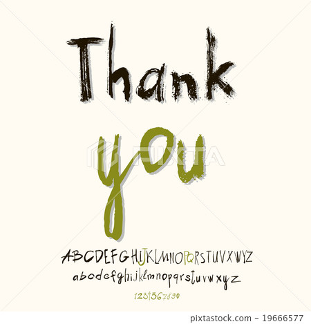 插图素材: thank you hand lettering 查看全部