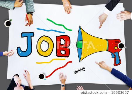 图库照片: job career occupation recruitment human resource