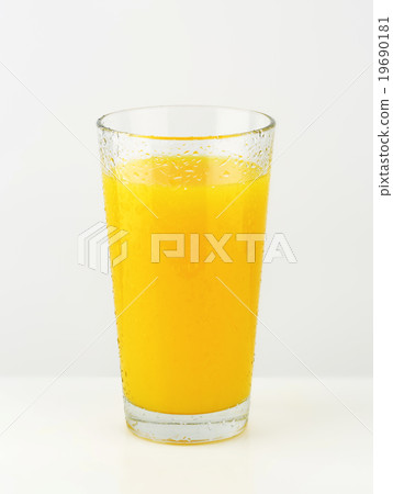 图库照片 glass of orange juice