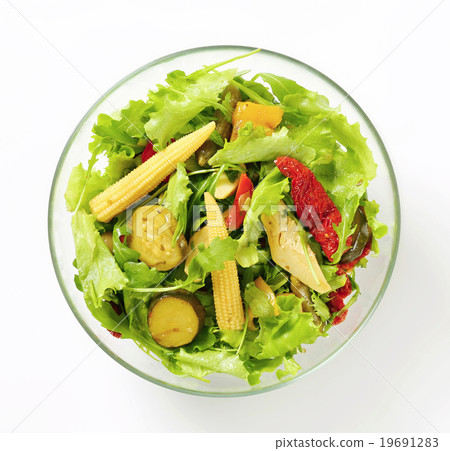 图库照片: mixed salad