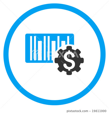 插图素材: barcode price setup icon