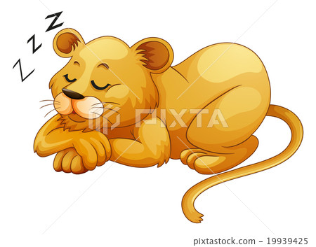 lion sleeping alone 首页 插图 姿势/表情/动作 表情 可爱 cute lion