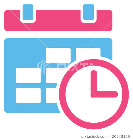 插图素材: date and time icon