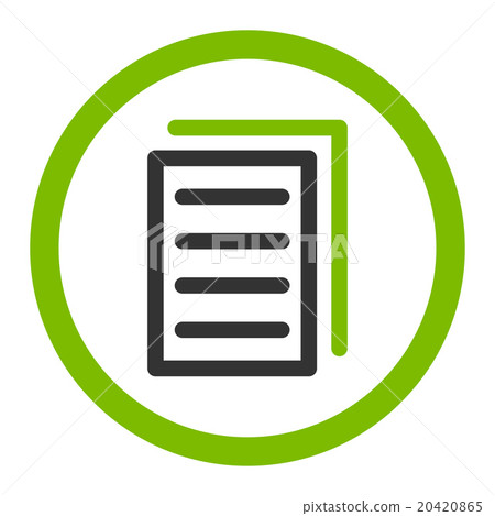 copy图标,copy 图库插图: copy document rounded vector icon