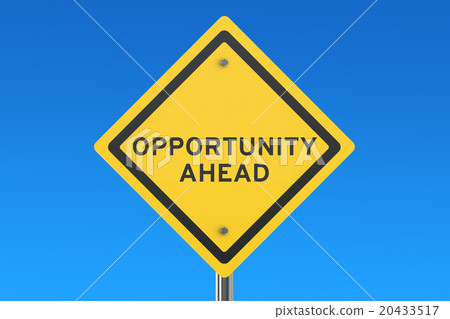 图库插图: opportunity ahead concept