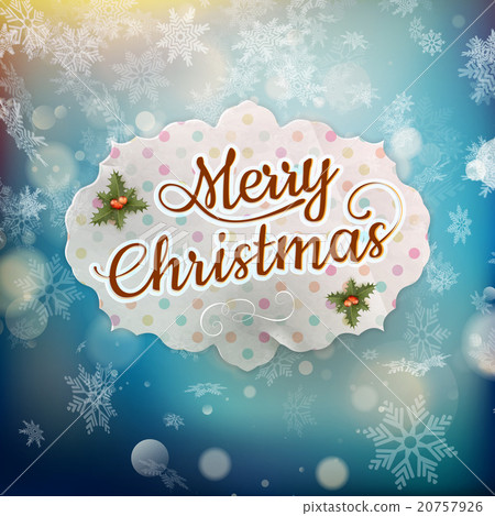 插图素材: merry christmas greeting card. eps 10