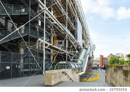 图库照片: centre georges pompidou in paris