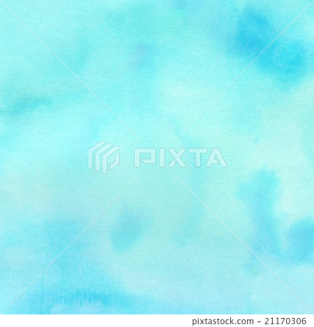 插图素材: aqua blue turquoise ocean color watercolor texture