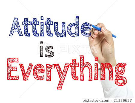 图库照片 attitude is everything