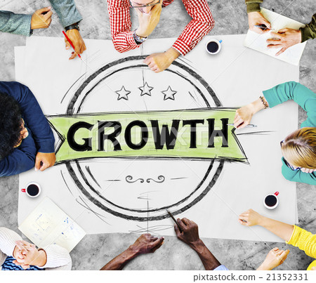 图库照片: business growth planning strategy development concept