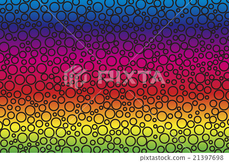 背景材料壁纸,彩虹色,彩虹色,七种颜色,多彩,圆,圆,圆,斑点,斑驳,mi