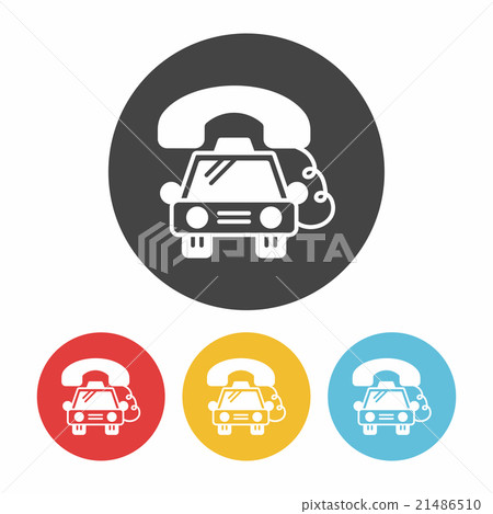 插图素材: taxi icon