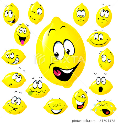 插图素材: lemon cartoon