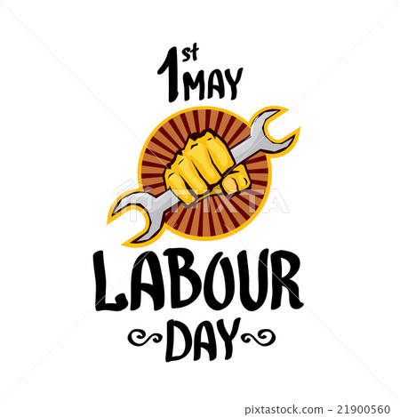 vector labour day poster