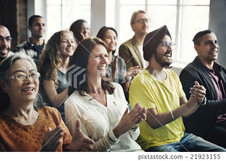 图库照片: people audience diversity group presentation concept