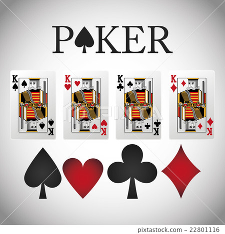 图库插图: poker design, cards and game concept ,, casino