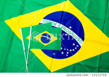 图库照片: brazil flag