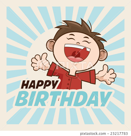 图库插图: happy birthday design. kid icon. colorfull graphic