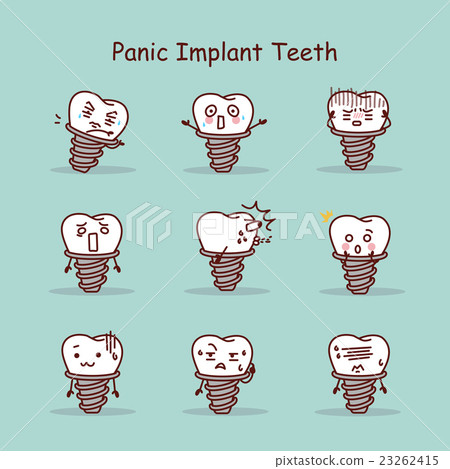 tooth implant set 首页 插图 姿势/表情/动作 表情 悲伤 panic