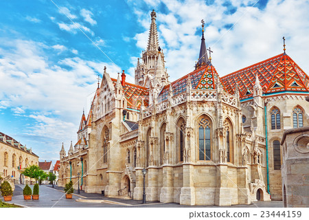 图库照片: st. matthias church in budapest.