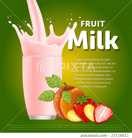 插图素材: fruit mix sweet milkshake dessert cocktail 查看全部