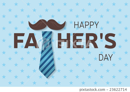 happy father's day greeting card.