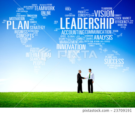 图库照片: leadership boss management coach chief global concept