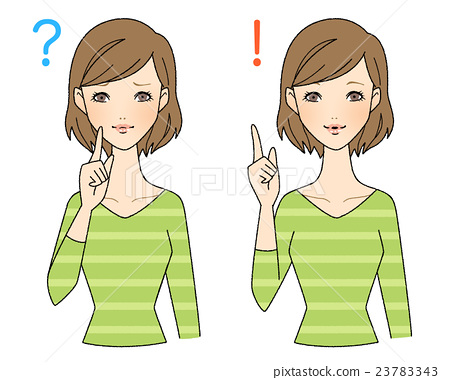 插图素材: 疑问 问题 询问