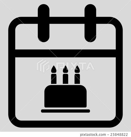 插图素材: birthday flat icon