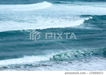 图库照片: ocean wave background.