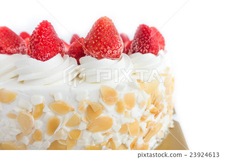 图库照片: strawberry ice cream cake