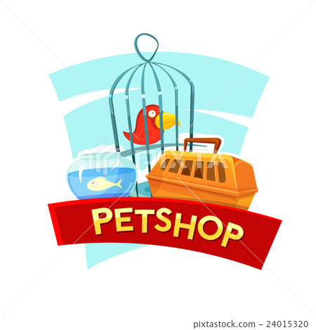 插图素材: petshop concept design, vector illustration