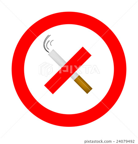 插图素材: no smoking sign