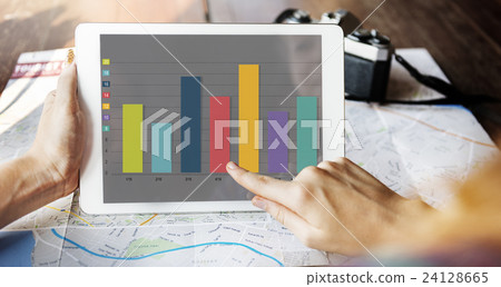 图库照片: bar chart graph marketing profit improvement sales