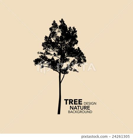 插图素材: eco friendly, tree design. vector illustration.