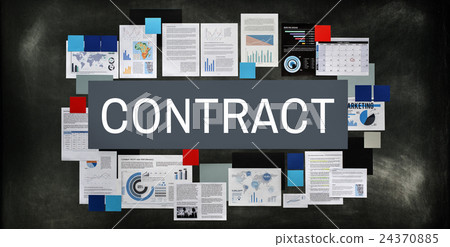 图库照片: contract agreement commitment employment concept