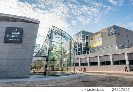 图库照片: van gogh museum building