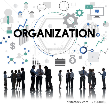 图库照片: organization business corporate management concept