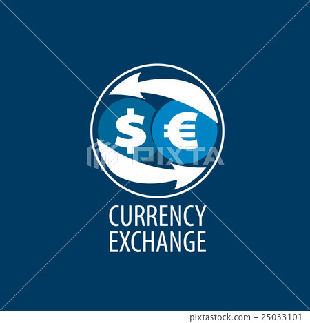 插图素材: vector logo currency exchange
