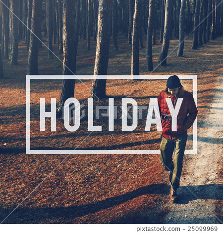 图库照片: holiday day off carefree relaxation vacation concept