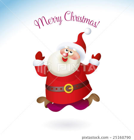 插图素材: happy new year 2017 banner with santa claus