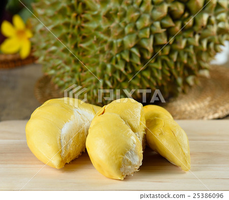 图库照片: tropical fruit durian