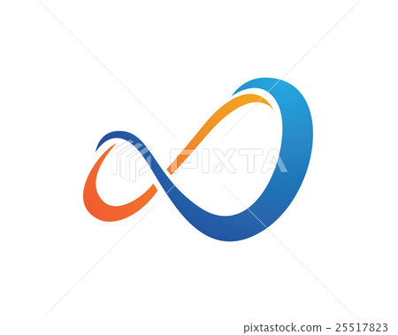 图库插图: infinity logo template