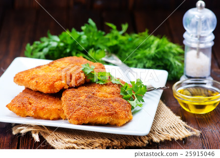 图库照片: fried fish