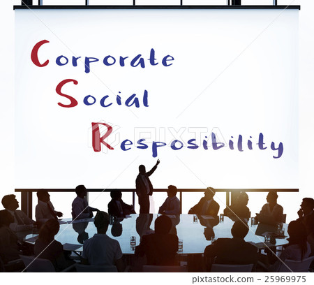 图库照片: corporate social responsibility meeting concept