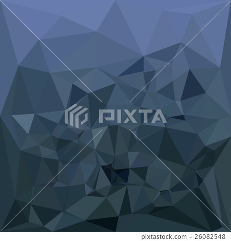 图库插图: medium slate blue abstract low polygon background