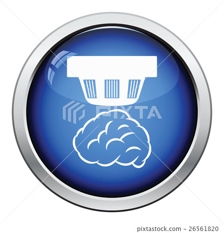 插图素材: smoke sensor icon