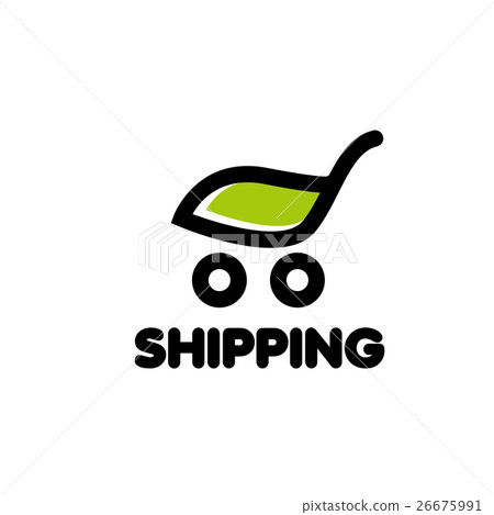 插图素材: vector logo delivery