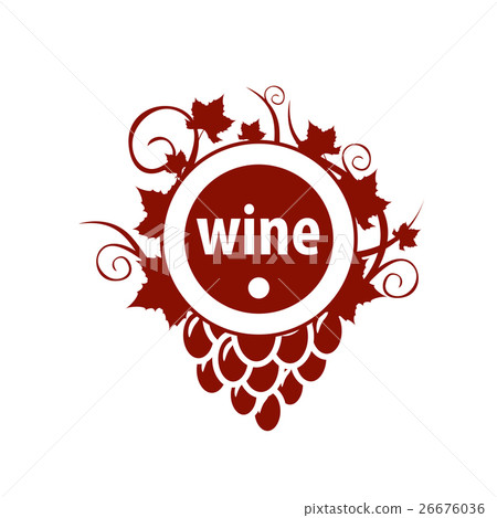 vector logo wine-插图素材 [26676036] - pixta图库