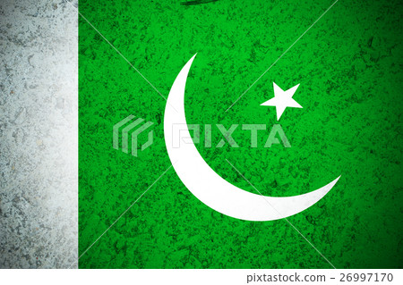 插图素材: pakistan flag ,3d pakistan national flag
